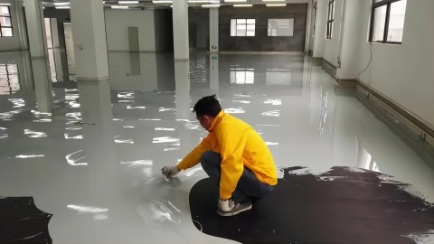 敦煌防腐防静电地坪,防腐防静电自流平地坪